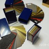 Изготовление металлоизделий. Образцы покрытий для выставки фото 3