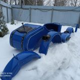 Порошковая покраска. Окраска деталей для мотоцикла Урал фото 2