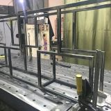 Изготовление металлоизделий. Стеллаж из стальной трубы фото 2